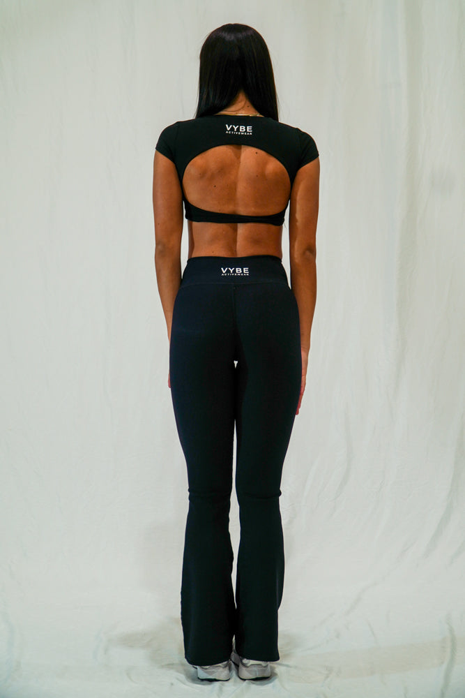 Vybe Flow & Scrunch Flare Leggings