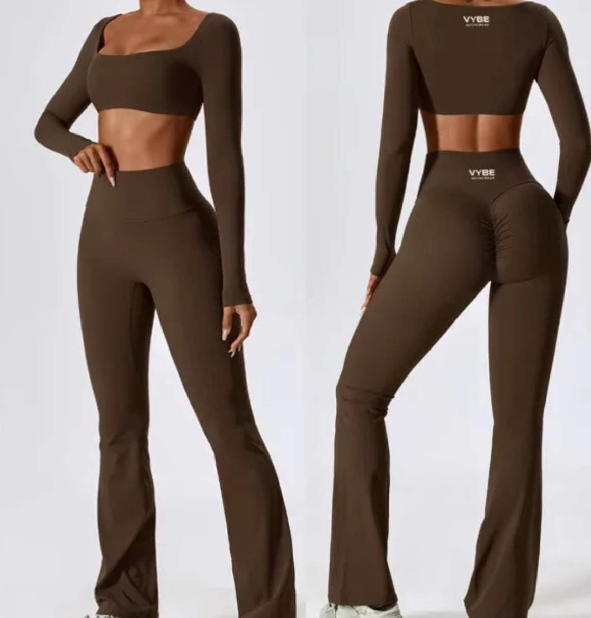 Vybe Scrunch Flare Leggings