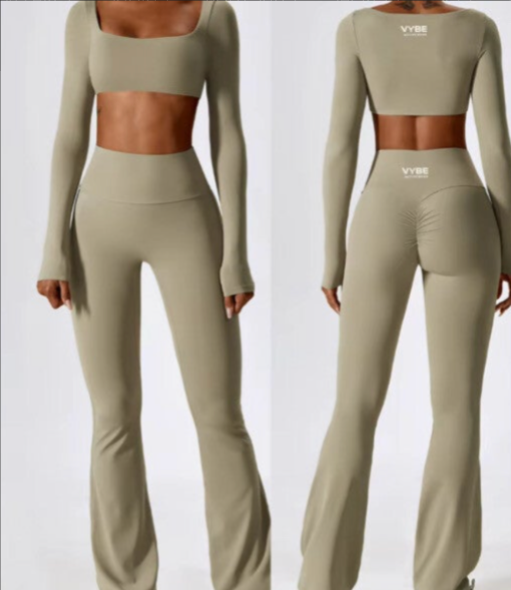 Vybe Long Sleeve Square crop