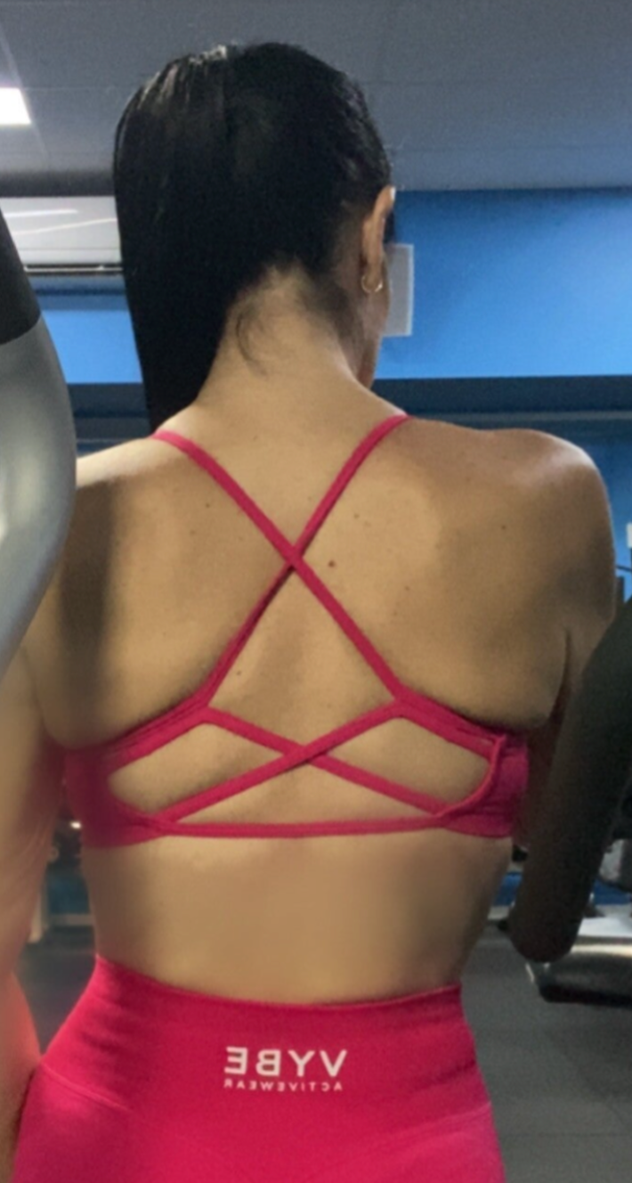 Vybe Cross Back Sports Bra