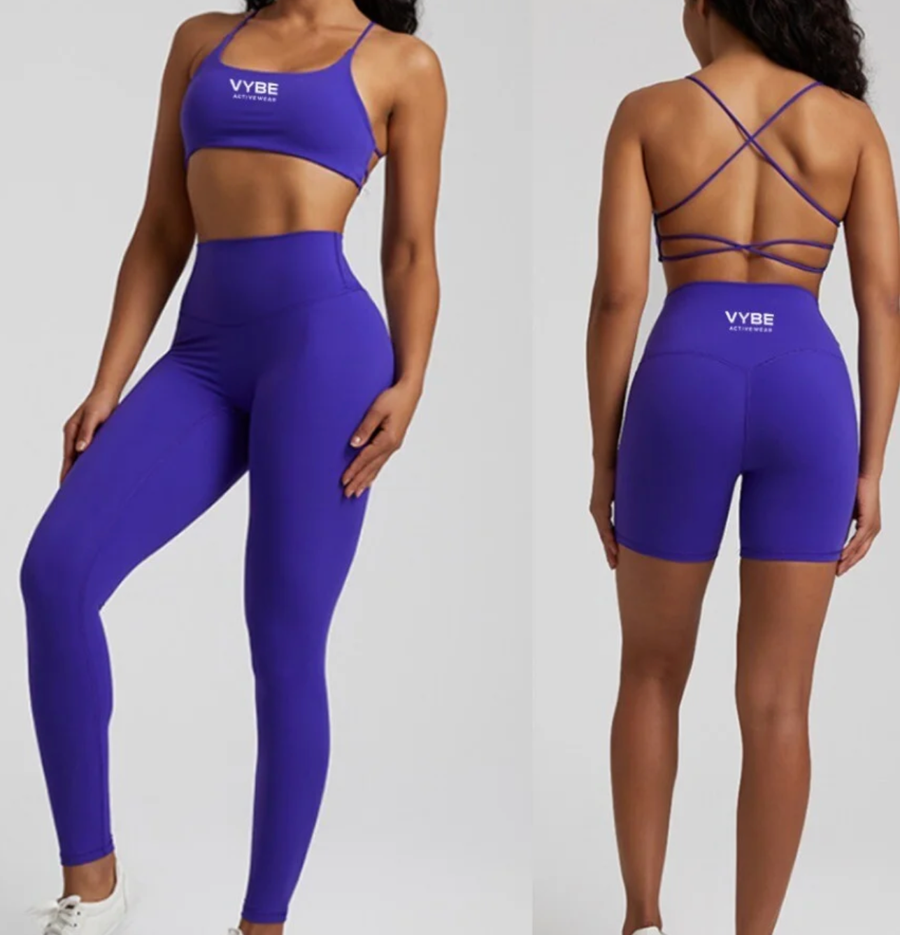 Vybe Cross Back Sports Bra