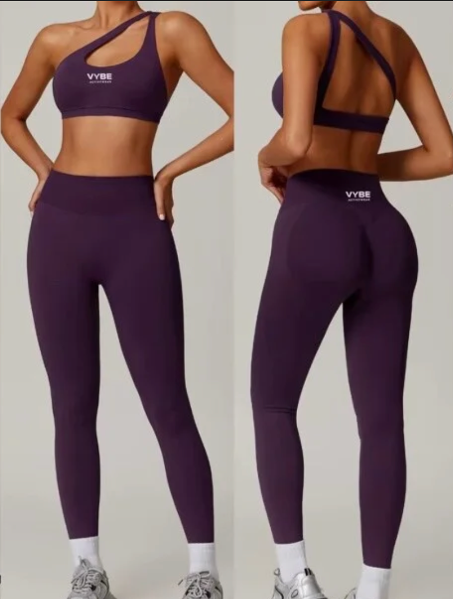 One Shoulder Sports Bra